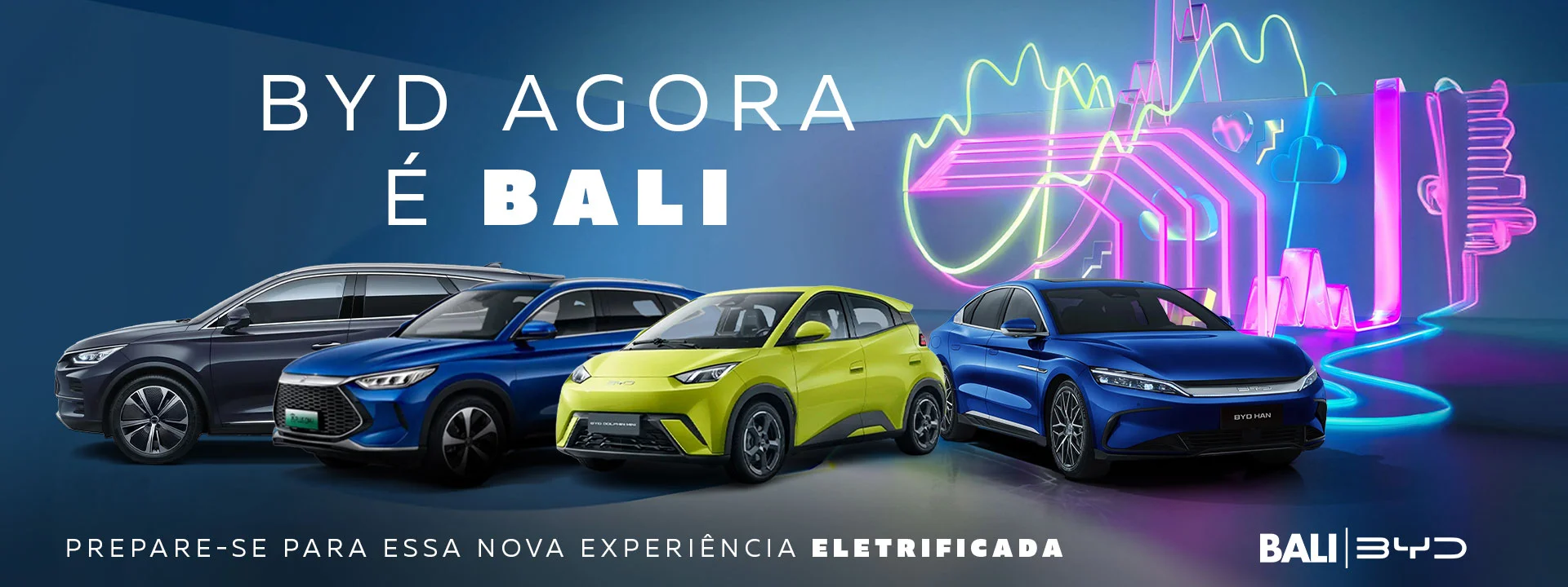 BYD agora é Bali!